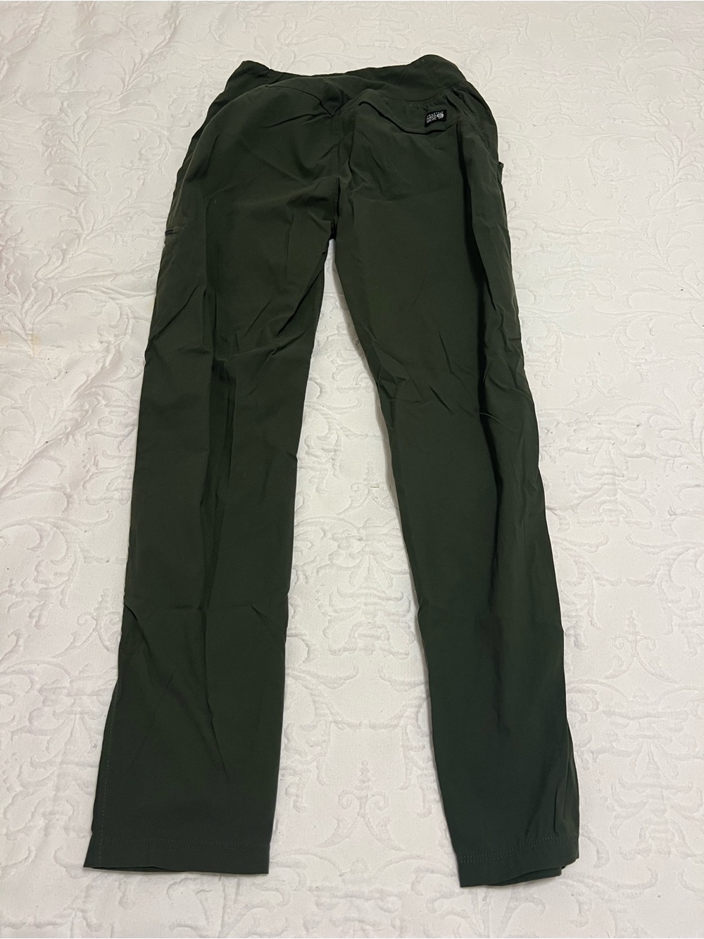 Mountain Hardwear Women's Dynama Straight Leg Pants in Dark Green size XS - Picture 7 of 7